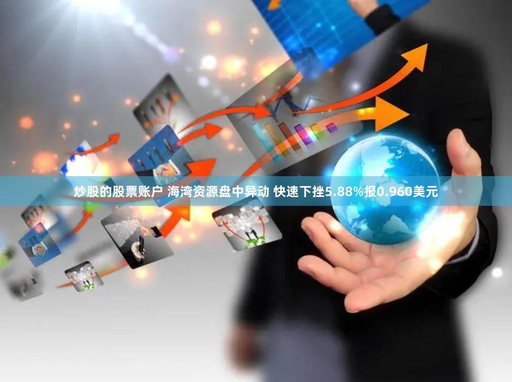 炒股的股票账户 海湾资源盘中异动 快速下挫5.88%报0.960美元