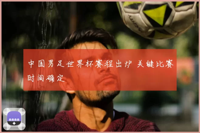 中国男足世界杯赛程出炉 关键比赛时间确定