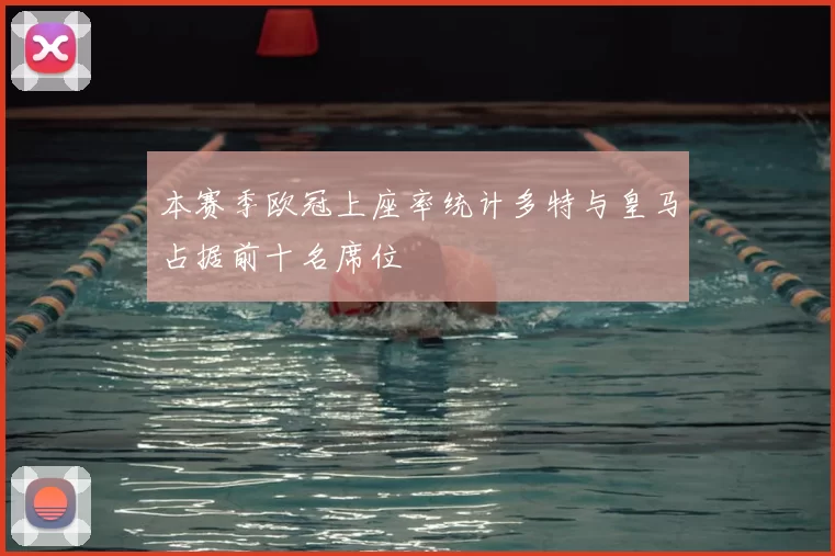 本赛季欧冠上座率统计多特与皇马占据前十名席位