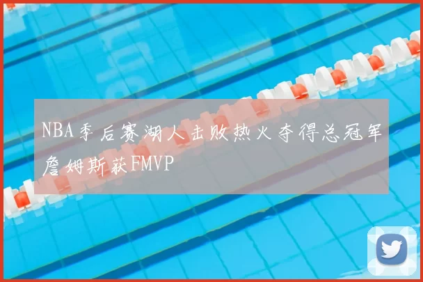 NBA季后赛湖人击败热火夺得总冠军詹姆斯获FMVP